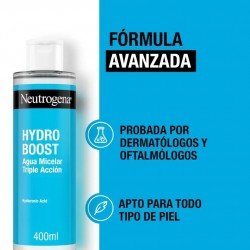 Neutrogena Hydro Boost Agua Micelar Desmaquillante Facial 400 ml