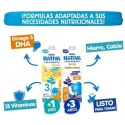 Nestlé Nativa Crecimiento Junior Cereales + 3 Años 1L