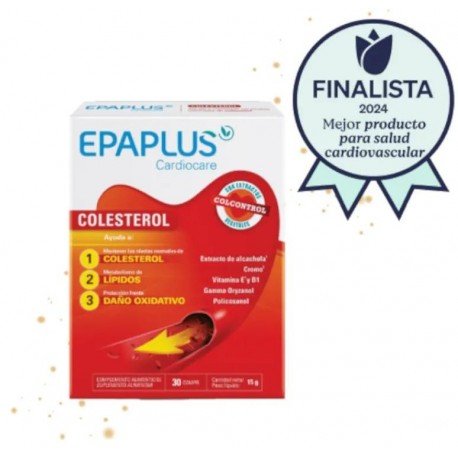 Epaplus Cardiocare Colesterol 30 Comprimidos