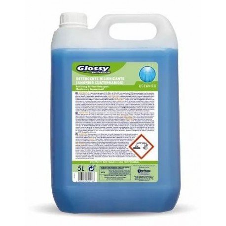 Glossy Oceánico Limpiador Multiusos Higienizante 5 l