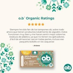 O.b. Tampones Orgánicos Normal 16 uds