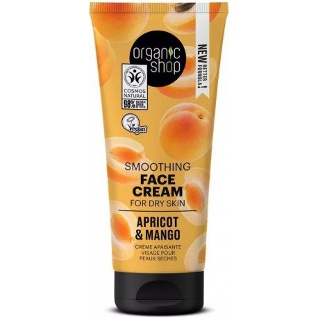 Organic Shop Crema Ligera Piel Seca Albaricoque Orgánico 50 ml