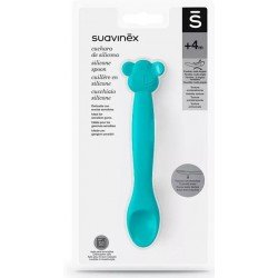 Comprar Suavinex Cuchara de Silicona para Bebés Verde +4m