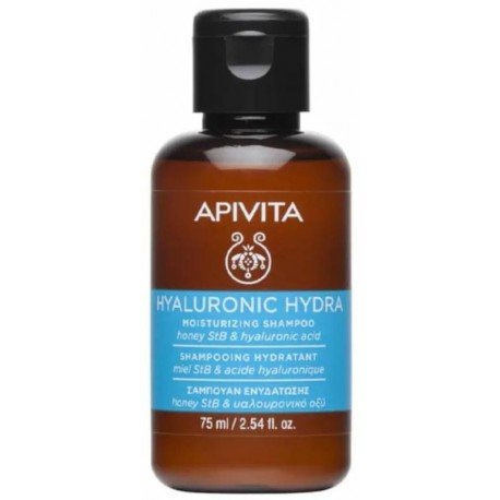 Apivita Champú Hidratante Ácido Hialurónico y Aloe 75 ml
