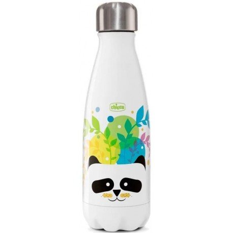 Chicco Drinky Botella Acero Inoxidable Oso Panda