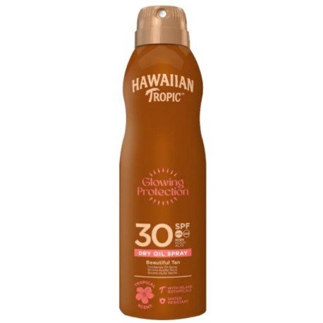 Hawaiian Tropic Aceite Bronceador Glowing SFP30 180 ml
