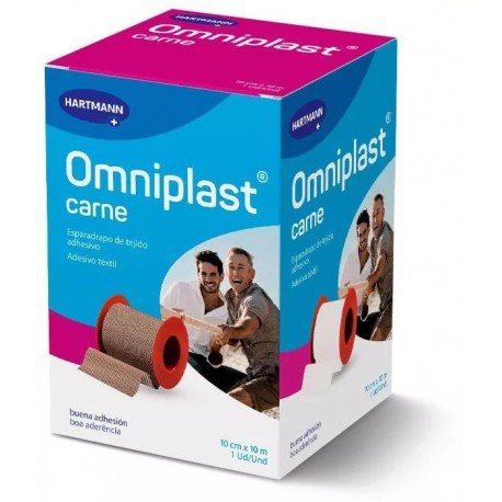Omniplast Esparadrapo Tela Carne 10mx10cm