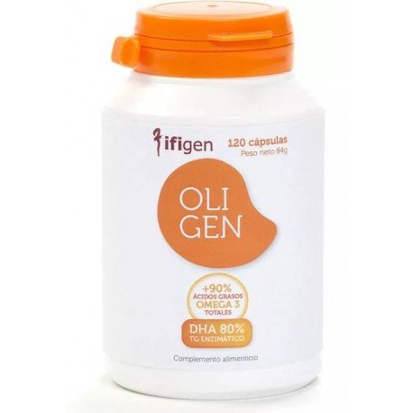 Ifigen Oligen Dha 80% TG Enzimático 120 Cápsulas