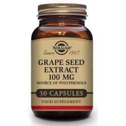 Comprar Solgar Extracto de Semilla de Uva 100 mg 30 Comprimidos
