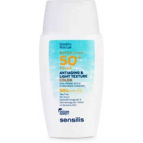 Sensilis Water Fluid SPF50+ con Color 40 ml