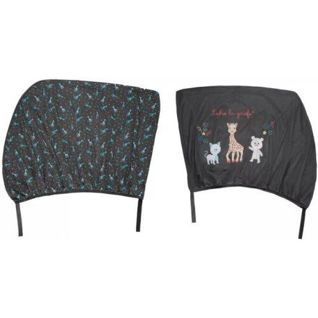 Sophie la girafe Fundas Parasol Coche 2 uds