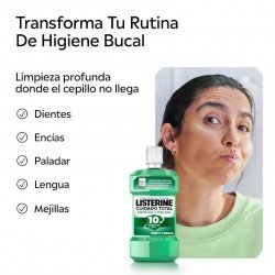 Listerine Cuidado Total Enjuague Bucal Dientes y Encías Menta 500 ml