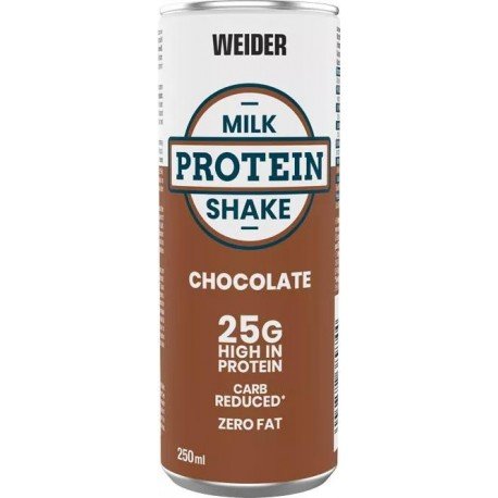 Weider Batido Low Carb Protein Shake Sabor Chocolate 250 ml