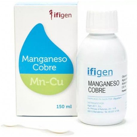Ifigen Oligoelementos Manganeso + Cobre 150 ml