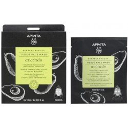 Comprar Apivita Express Beauty Mascarilla Facial Tejido Hidratante y Calmante con Aguacate 10 ml