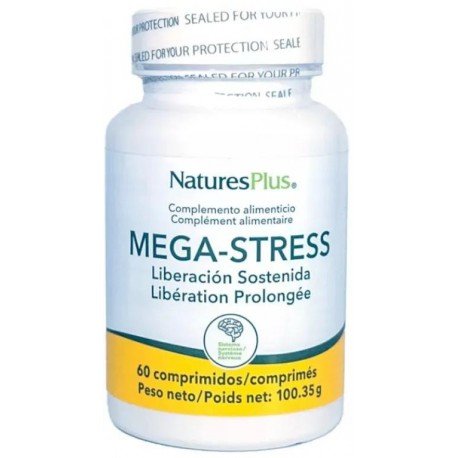 Nature's Plus Mega-Stress 60 Comprimidos