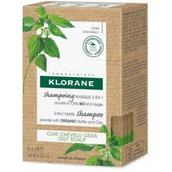Comprar Klorane Champú-Mascarilla 2 en 1 a la Ortiga Bio 8 uds