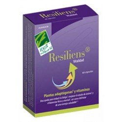 Comprar 100% Natural Resiliens Vitalidad 60 Cápsulas