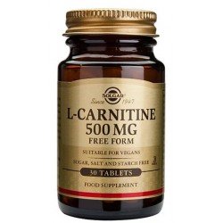 Comprar Solgar L-Carnitina 500 mg 30 Comprimidos