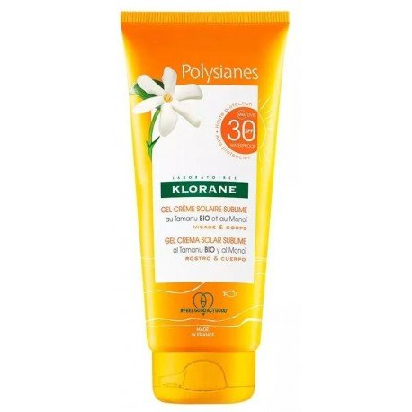 Klorane Polysianes Gel Crema Sublime SPF30 200 ml