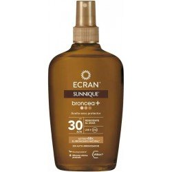 Comprar Ecran Sunnique Broncea+ Aceite Protector SPF30 200 ml