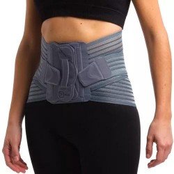Comprar Prim Primspine Care+ Faja Lumbosacra Semirrígida Doble Tensor en Cruce Lumbar Gris 1 ud XS