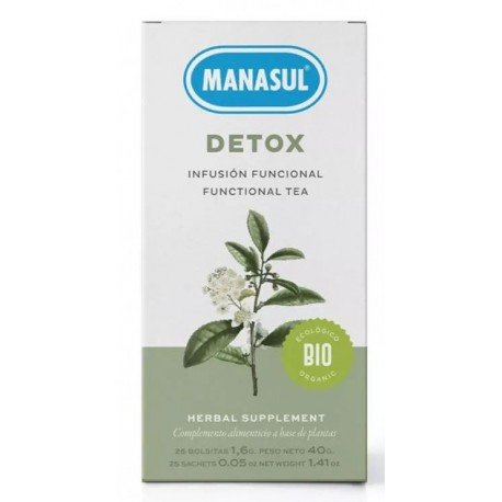 Manasul Detox 25 Bolsitas