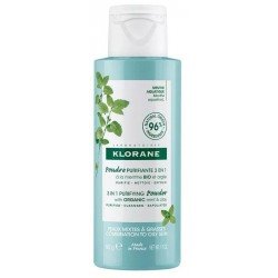 Comprar Klorane Polvo Purificante 3 en 1 Menta Acuática Bio & Arcilla 50 gr
