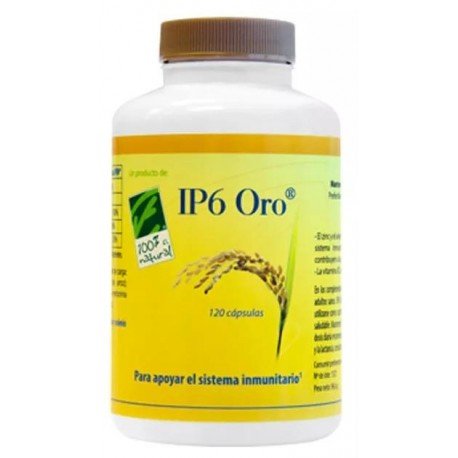 100% Natural Ip6 Oro Vitaminas y Minerales 120 Cápsulas