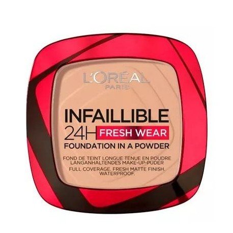 L'Oréal Paris Infalible Polvo Compacto Mate 24H 20 Ivory 50 gr