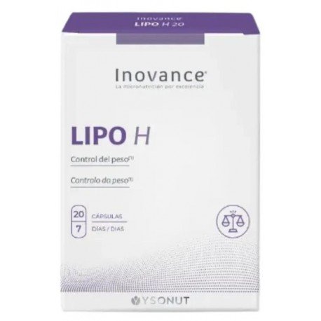 Inovance Lipo H 20 Cápsulas