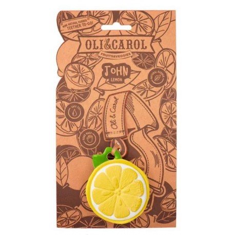 Oli&Carol Fruits&Veggies Mordedor Limón