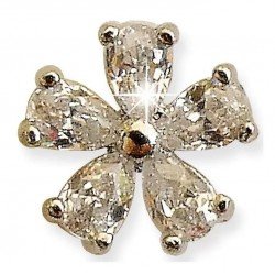 Comprar Prim Pendientes Hipoalergénicos Pétalos Circonita Biojoux 1 Par