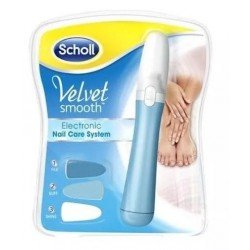 Comprar Scholl Velvet Lima de Uñas Electronica + Aceite Uñas 7,5 ml