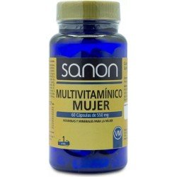 Comprar Sanon Multivitamínico Mujer 60 Cápsulas de 550 mg