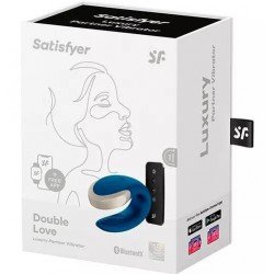 Comprar Satisfyer Double Love Azul + App Gratis