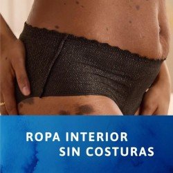 TENA Silhouette Negro Cintura Baja Mujer Talla M 12 uds