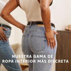 TENA Silhouette Negro Cintura Baja Mujer Talla M 12 uds