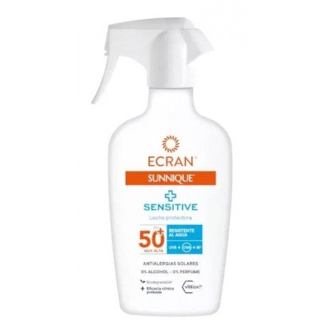 Ecran Sunnique Sensitive Leche Protectora SPF50+ 270 ml