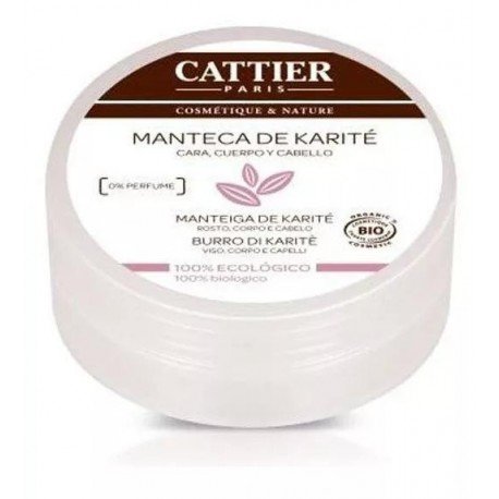 Cattier Manteca de Karité 100 gr