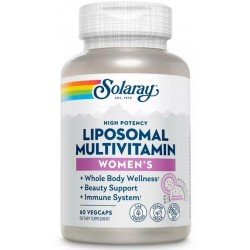 Comprar Solaray Liposomal Multivitamin Women's 60 Cápsulas Vegetales