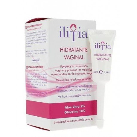 Ilitia Gel Hidratante Vaginal 6 Monodosis x 6 ml