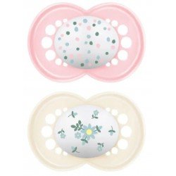 Comprar MAM Chupete Original Rosa Brillante +6m 2 uds