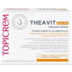 Comprar Topicrem Theavit Solar 30 Cápsulas