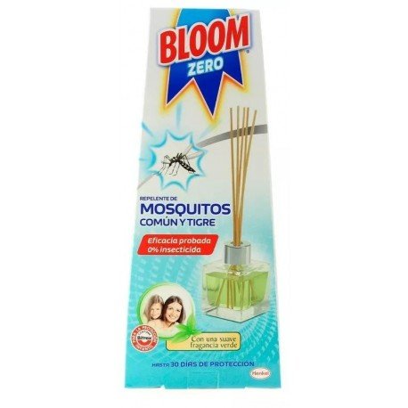 Bloom Zero Varillas Repelente Mosquitos 40 ml