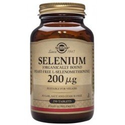 Comprar Solgar Selenio 200 mcg (sin levadura) 250 Comprimidos