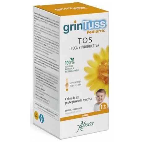 Aboca Grintuss Jarabe Pediátrico para la Tos 180 ml