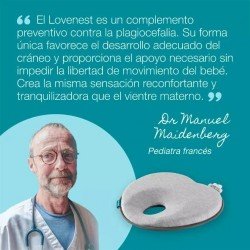 Babymoov Lovenest Original Protector de Cabeza Rosa