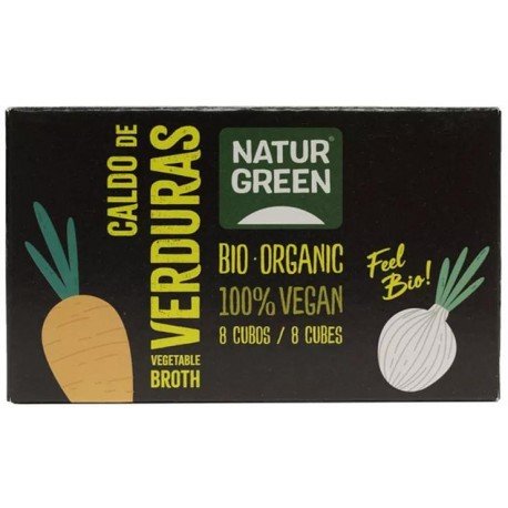 NaturGreen Cubito Caldo Verduras Bio 10 uds