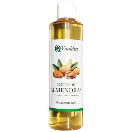 Vitaldiet Aceite de Almendras Dulces 100% Puro 250 ml